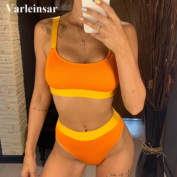 s - xl splicing ribbed high waist bikini female swimsuit women swimwear two-pieces bikini set bather bathing suit swim v2329b, White;black
s - xl splicing ribbed high waist bikini female swimsuit women swimwear two-pieces bikini set bather bathing suit swim v2329b, White;black