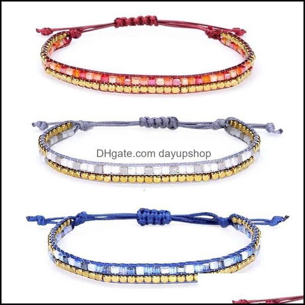 charm bracelets jewelry posimi second wind copper beads manual weave bracelet wax string crystal drop delivery 2021 dhdco, Golden;silver
charm bracelets jewelry posimi second wind copper beads manual weave bracelet wax string crystal drop delivery 2021 dhdco, Golden;silver