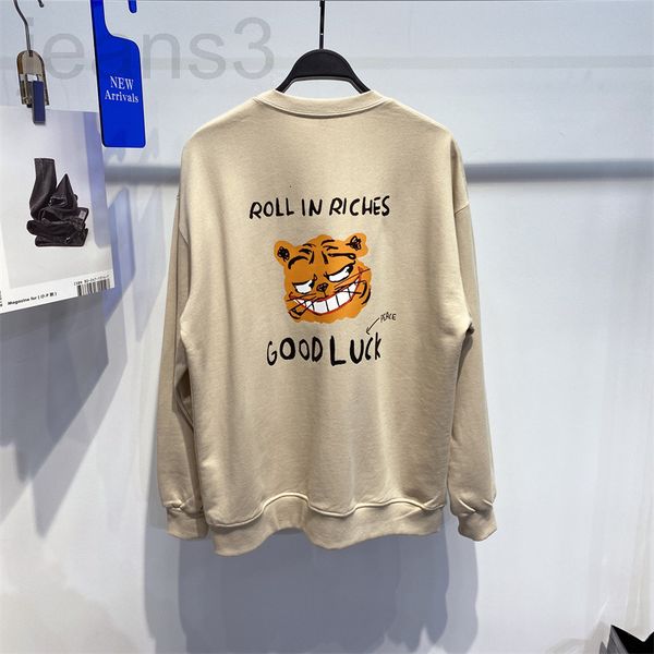 men's hoodies & sweatshirts designer 22 spring and autumn men's clothes fashion couple print cartoon year of the tiger pullover sp, Black
men's hoodies & sweatshirts designer 22 spring and autumn men's clothes fashion couple print cartoon year of the tiger pullover sp, Black