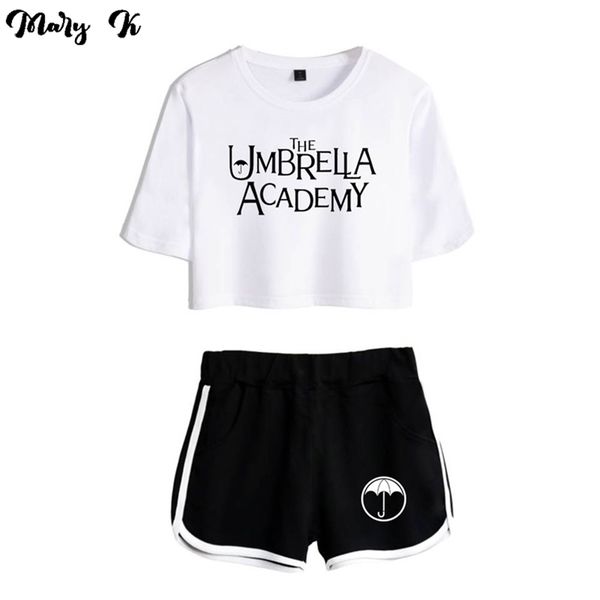 the umbrella academy women two piece set shortslovely t-shirt harajuku streetwear girl sets 210331, White
the umbrella academy women two piece set shortslovely t-shirt harajuku streetwear girl sets 210331, White
