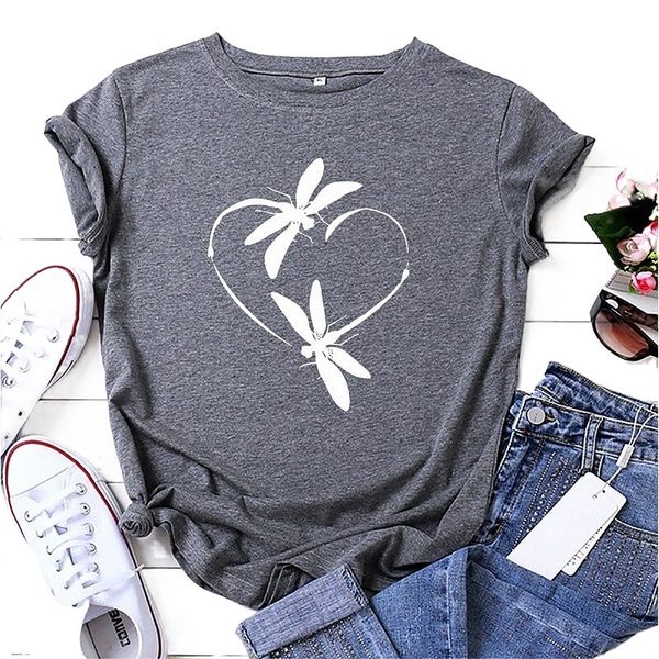 whycat dragonfly love heart print t shirts women, graphic tees short sleeve cotton t shirt cute girls school casual tunic spring summer blo, White
whycat dragonfly love heart print t shirts women, graphic tees short sleeve cotton t shirt cute girls school casual tunic spring summer blo, White