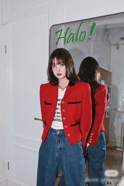 jacket coat women outerwear female white autumn tweed round neck casual coats channel style za suit cropped stripeed kawaii 220815, Black;brown
jacket coat women outerwear female white autumn tweed round neck casual coats channel style za suit cropped stripeed kawaii 220815, Black;brown