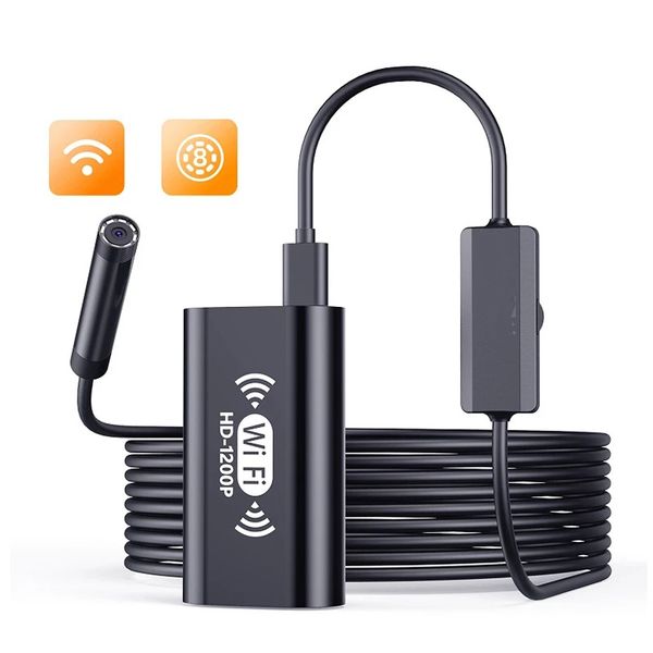 f130 wifi endoscope camera hd1200p 8mm soft&rigid cable 8 leds wireless endoscopio inspection borescope for android iphone pc
f130 wifi endoscope camera hd1200p 8mm soft&rigid cable 8 leds wireless endoscopio inspection borescope for android iphone pc