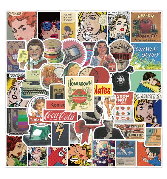 50pcs retro poster graffiti stickers aesthetics car decals for refrigerator notebook lapskateboard phone case kids toys cute water bottle
50pcs retro poster graffiti stickers aesthetics car decals for refrigerator notebook lapskateboard phone case kids toys cute water bottle
