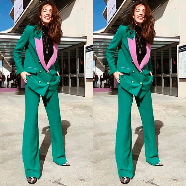 color matching mother of the bride pants suits plus size lady oversize blazer trousers set wedding wear 2 pieces, Black;red
color matching mother of the bride pants suits plus size lady oversize blazer trousers set wedding wear 2 pieces, Black;red