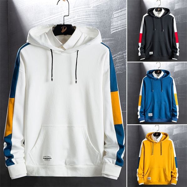 autumn winter mens hoodies harajuku fashion streetwear hooded sweatshirts men casual hip hop men clothing splicing hoodies men 220805, Black
autumn winter mens hoodies harajuku fashion streetwear hooded sweatshirts men casual hip hop men clothing splicing hoodies men 220805, Black