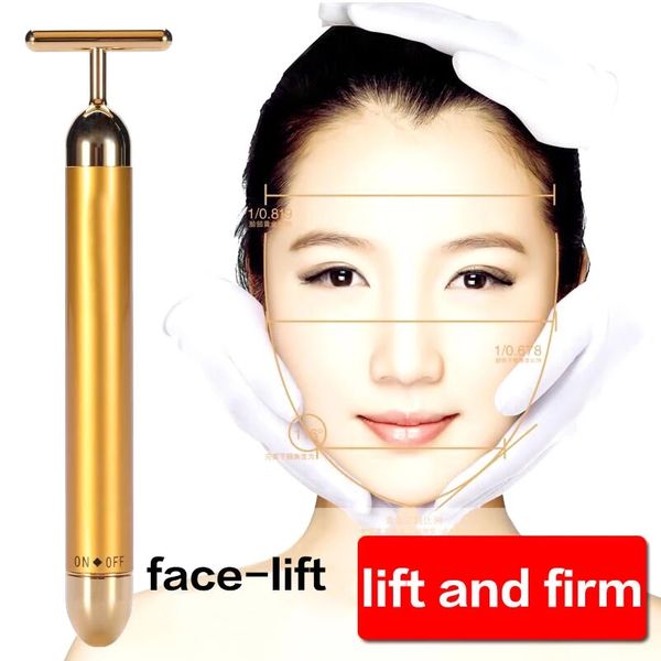 beauty bar 24k golden pulse facial massager t shape electric face massager forehead cheek neck arm eye nose skin care tools devices
beauty bar 24k golden pulse facial massager t shape electric face massager forehead cheek neck arm eye nose skin care tools devices