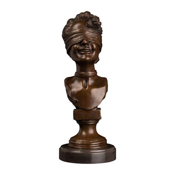 real bronze bust statue helen keller famous woman female sculpture art collecction home decoration accessories modern gifts, Silver
real bronze bust statue helen keller famous woman female sculpture art collecction home decoration accessories modern gifts, Silver