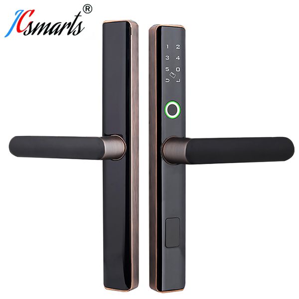 fingerprint lock tuya intelligence aluminum alloy door lock wifi intelligent control
fingerprint lock tuya intelligence aluminum alloy door lock wifi intelligent control