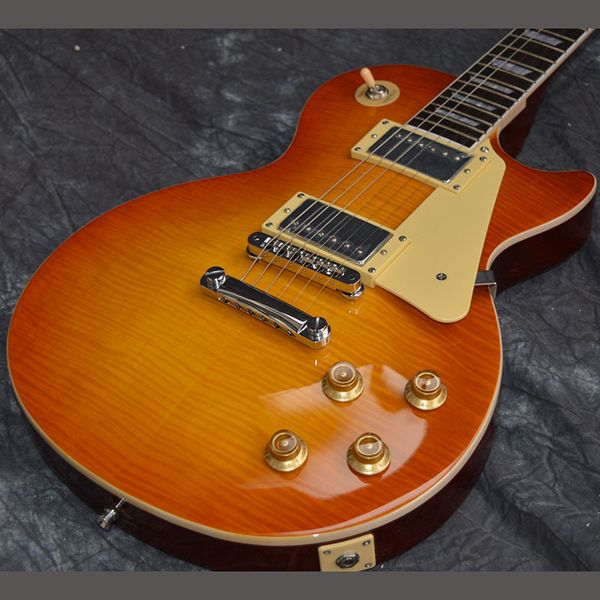 chinese electric guitar les abr-1 bridge standard chrome hardware flame maple 6 strings
chinese electric guitar les abr-1 bridge standard chrome hardware flame maple 6 strings