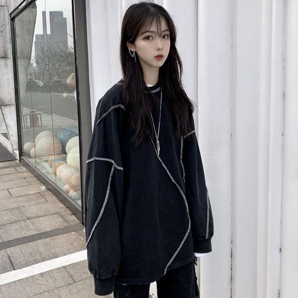women's hoodies & sweatshirts no hat harajuku bf style black hip-hop chic teens autumn trendy all-match daily simple womens streetwear
women's hoodies & sweatshirts no hat harajuku bf style black hip-hop chic teens autumn trendy all-match daily simple womens streetwear