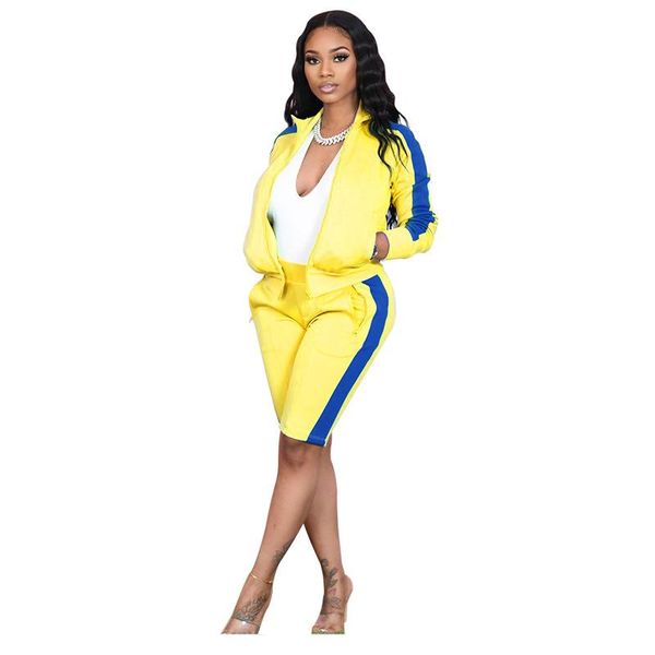 women's plus size tracksuits autumn explosive style lapel zipper color matching long-sleeve sweater two-piece sports casual pants sets, Black
women's plus size tracksuits autumn explosive style lapel zipper color matching long-sleeve sweater two-piece sports casual pants sets, Black