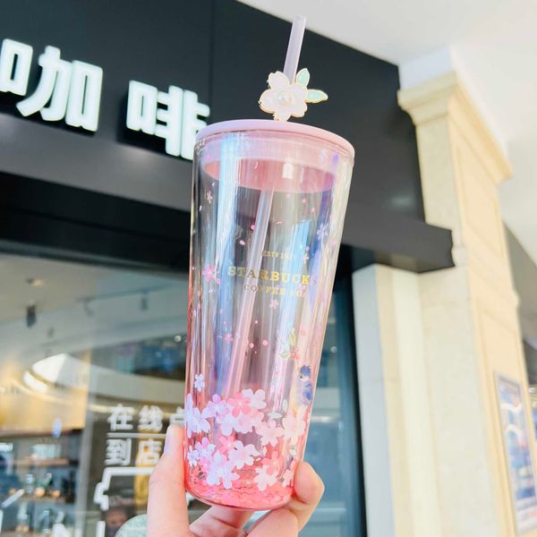 starbucks cherry blossom cup 2022 spring bird singing and flower fragrance double-layer high-capacity insulated glass straw drinking cup
starbucks cherry blossom cup 2022 spring bird singing and flower fragrance double-layer high-capacity insulated glass straw drinking cup