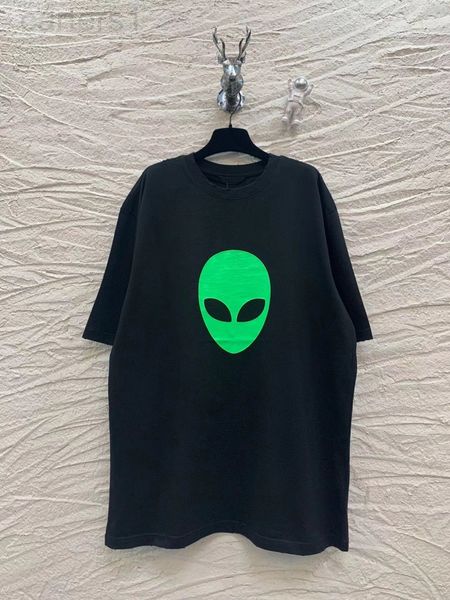 women's t-shirt designer home b high version correct printing alien luminous short sleeves can be solid de3e, White
women's t-shirt designer home b high version correct printing alien luminous short sleeves can be solid de3e, White