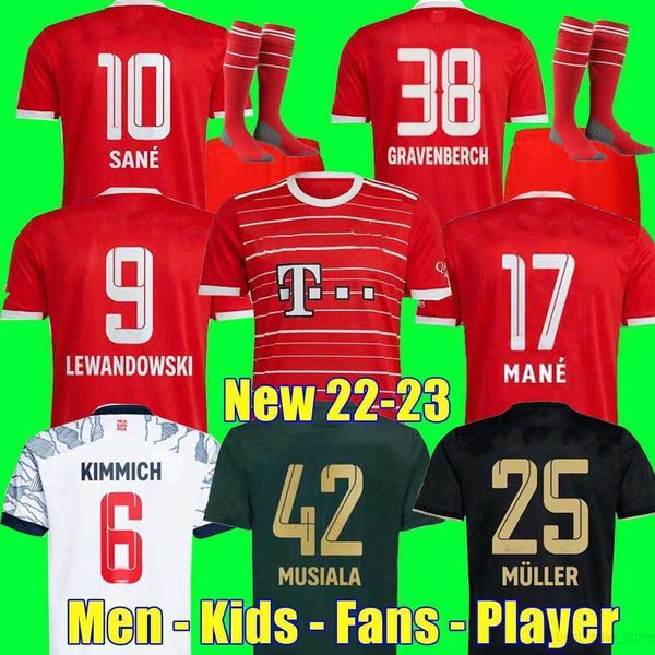 fans player soccer jersey 22 23 lewandowski sane kimmich muller davies football shirt men kids sets kit 2022 2023 uniform musiala bayern, Black;yellow
fans player soccer jersey 22 23 lewandowski sane kimmich muller davies football shirt men kids sets kit 2022 2023 uniform musiala bayern, Black;yellow
