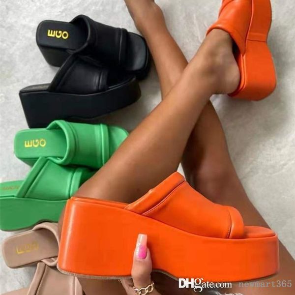 summer designer slippers for womens sandals fish mouth high heel slides rubber slope heel one-sided thick soled shoes, Black
summer designer slippers for womens sandals fish mouth high heel slides rubber slope heel one-sided thick soled shoes, Black