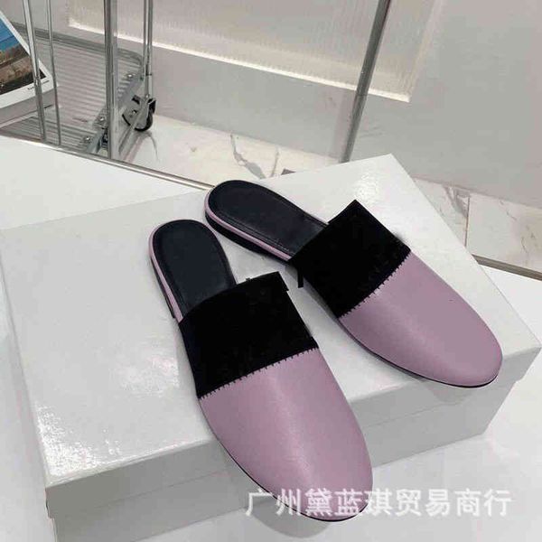 slippers ji jia spring and summer sheepskin round headed baotou flat bottomed slippers muller shoes lazy casual women's, Black
slippers ji jia spring and summer sheepskin round headed baotou flat bottomed slippers muller shoes lazy casual women's, Black