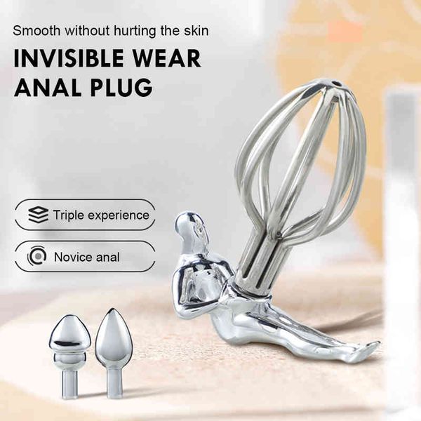 new quality comfortable couple supplies wholesale plug female masturbator removeable dilator massager for men/women, Silver
new quality comfortable couple supplies wholesale plug female masturbator removeable dilator massager for men/women, Silver
