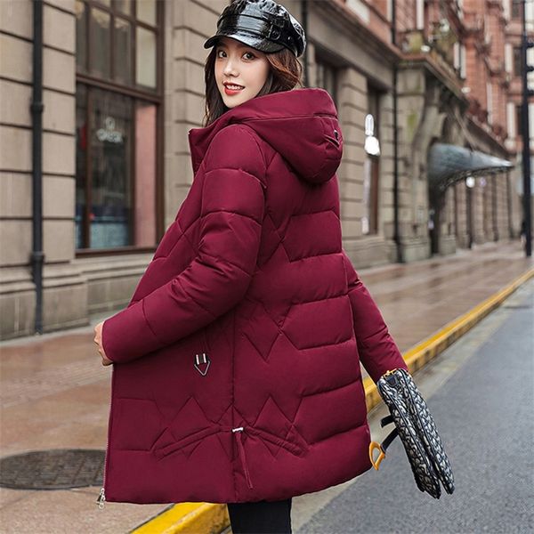 new style women winter hooded warm coat candy color wadded jaqueta feminina coat cotton padded jacket female long parka 200928, Black
new style women winter hooded warm coat candy color wadded jaqueta feminina coat cotton padded jacket female long parka 200928, Black