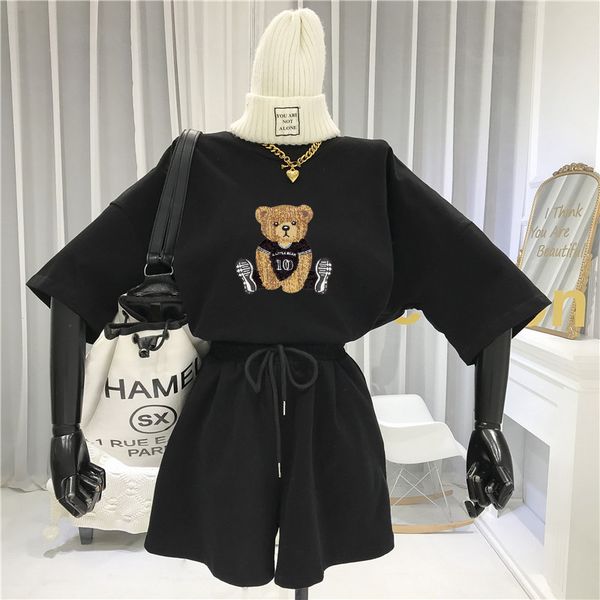 womens tracksuits sportswear two piece set casual commuting sportswear cartoon print women's wide leg hong kong style round neck t-shir, Gray
womens tracksuits sportswear two piece set casual commuting sportswear cartoon print women's wide leg hong kong style round neck t-shir, Gray