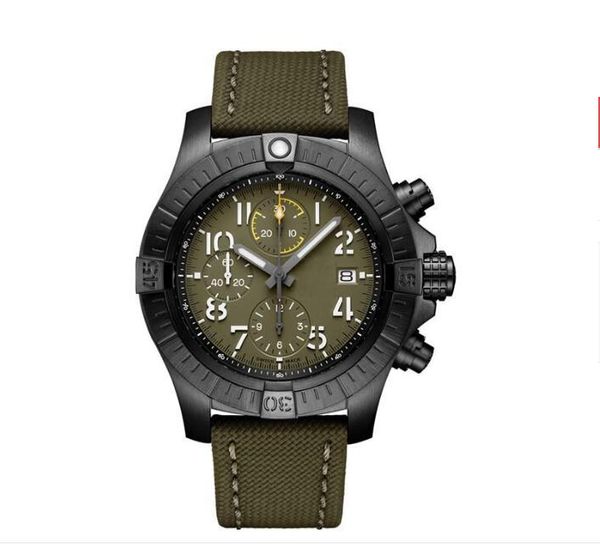 full black case green dial canvas leather new super 1884 men watches quartz chronograph stainless steel sapphire crystal waterproof men', Slivery;brown
full black case green dial canvas leather new super 1884 men watches quartz chronograph stainless steel sapphire crystal waterproof men', Slivery;brown