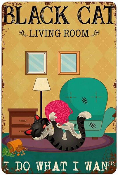 vintage retro collectible - your black cat -wall decoration 8x12 inch poster home bar restaurant garage cafe art metal sign gift
vintage retro collectible - your black cat -wall decoration 8x12 inch poster home bar restaurant garage cafe art metal sign gift