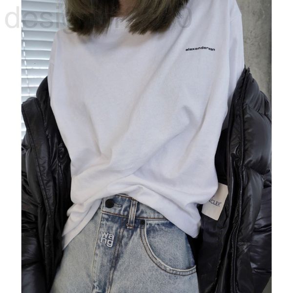 women's t-shirt designer aw king 2022 early spring women's loose long sleeved shirt versatile letter t-shirt 3qtw, White
women's t-shirt designer aw king 2022 early spring women's loose long sleeved shirt versatile letter t-shirt 3qtw, White