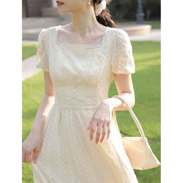 casual dresses 2022 summer french first love sweet fairy skirt medium length waist closing apricot square neck bubble sleeve dress c2k5, Black;gray
casual dresses 2022 summer french first love sweet fairy skirt medium length waist closing apricot square neck bubble sleeve dress c2k5, Black;gray
