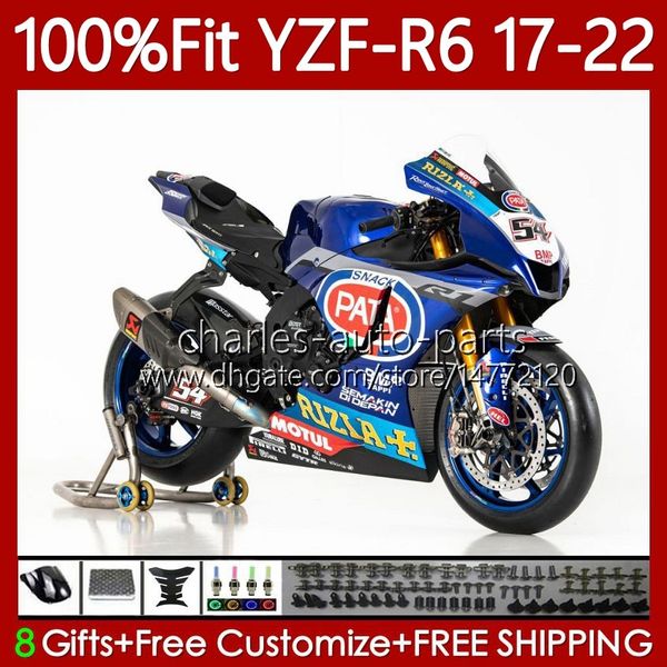 oem body for yamaha yzf r6 r 6 blue pata 600 cc yzf-r6 2017 2018 2019 2020 2021 2022 bodywork 119no.121 yzf-600 yzf600 17-22 yzfr6 17 18 19
oem body for yamaha yzf r6 r 6 blue pata 600 cc yzf-r6 2017 2018 2019 2020 2021 2022 bodywork 119no.121 yzf-600 yzf600 17-22 yzfr6 17 18 19