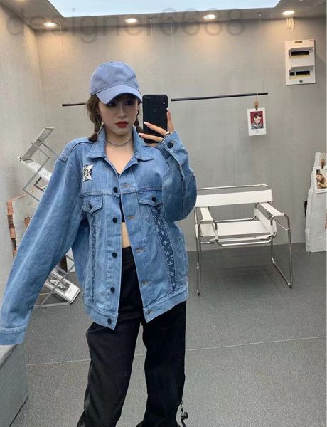 women's jackets designer 21s autumn and winter fashion br all over letter printing loose denim jacket for men women wfyj, Black;brown
women's jackets designer 21s autumn and winter fashion br all over letter printing loose denim jacket for men women wfyj, Black;brown
