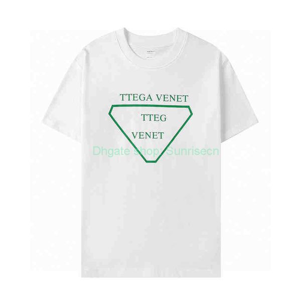 bv family selling bttega 22ss vente spring and summer new couple classic triangle letter printing round neck short sleeve t-shirt men's, White;black
bv family selling bttega 22ss vente spring and summer new couple classic triangle letter printing round neck short sleeve t-shirt men's, White;black