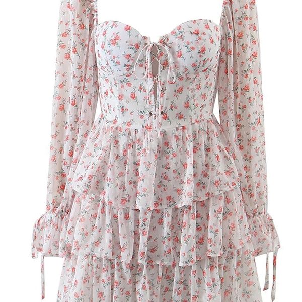 yenkye fashion women sweet floral print chiffon short dress collar lantern sleeve ladies summer dress holiday robe 220520, Black;gray
yenkye fashion women sweet floral print chiffon short dress collar lantern sleeve ladies summer dress holiday robe 220520, Black;gray