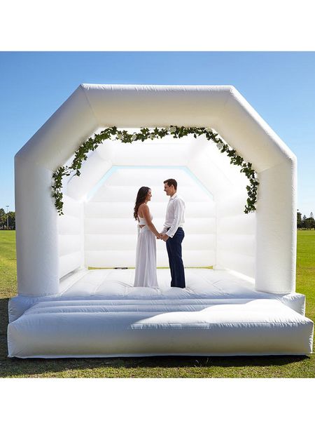 customized commercial white inflatables bounce house wedding bouncer trampoline castle jumper tent for kids adults lawn party
customized commercial white inflatables bounce house wedding bouncer trampoline castle jumper tent for kids adults lawn party
