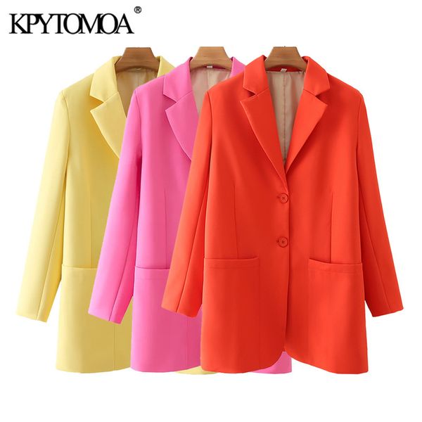 kpytomoa women fashion single breasted office wear blazer coat vintage long sleeve patch pockets female outerwear chic 220325, White;black
kpytomoa women fashion single breasted office wear blazer coat vintage long sleeve patch pockets female outerwear chic 220325, White;black