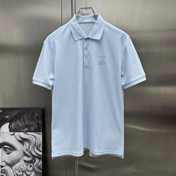 men's polos designer 2022s summer new men's slim fashion chest tb small embroidery solid color short sleeve t-shirt lapel polo h6x, White;black
men's polos designer 2022s summer new men's slim fashion chest tb small embroidery solid color short sleeve t-shirt lapel polo h6x, White;black