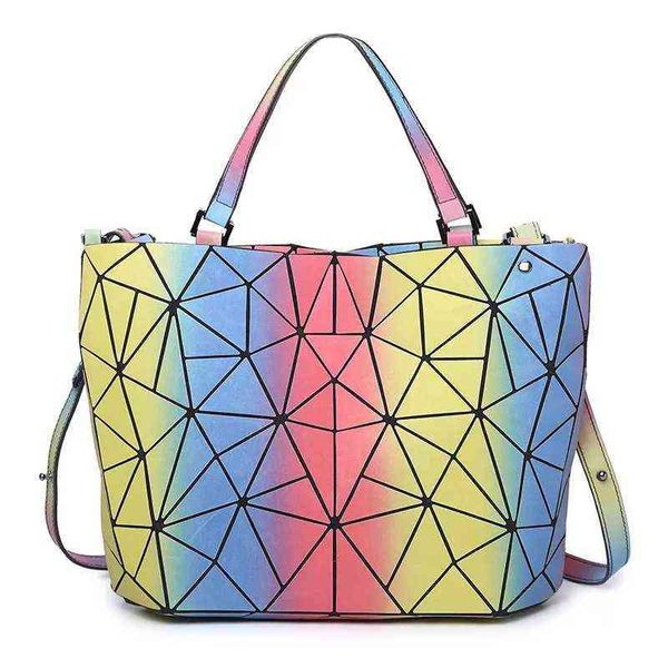 hansbag female geometric lingge single shoulder bag fashion rainbow bucket bag women's folding portable diagonal bag 220517
hansbag female geometric lingge single shoulder bag fashion rainbow bucket bag women's folding portable diagonal bag 220517