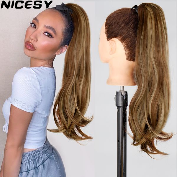 costume accessories new synthetic natural waves long ponytail wrap around strappy clip in ponytail fake hair extensions heat resistant mixed, Silver
costume accessories new synthetic natural waves long ponytail wrap around strappy clip in ponytail fake hair extensions heat resistant mixed, Silver