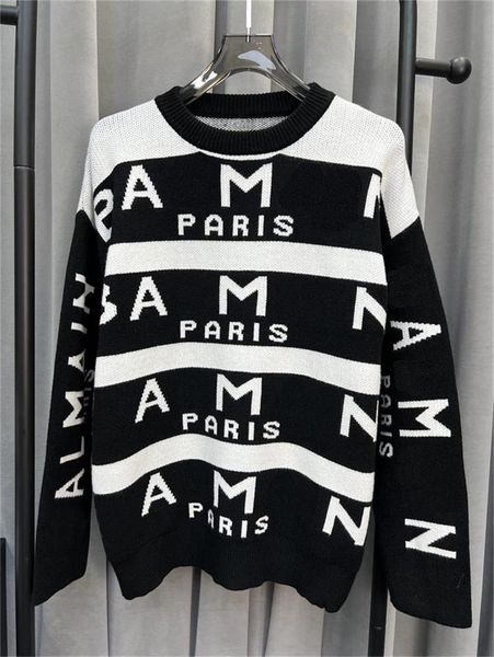 designer sweater men street classic letters pattern casual autumn winter warm and comfortable fashion retro women pullover sweater size s-xx, White;black
designer sweater men street classic letters pattern casual autumn winter warm and comfortable fashion retro women pullover sweater size s-xx, White;black