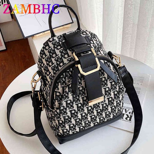 3 in 1 luxury designer women's small backpack trend letter backpacks for teenagers girls designer pu leather lady travel bagpack x22033
3 in 1 luxury designer women's small backpack trend letter backpacks for teenagers girls designer pu leather lady travel bagpack x22033