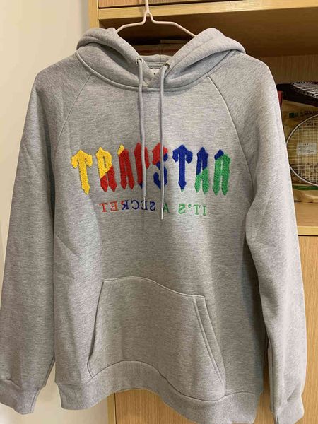 hoodies towel embroidered decoding men's trapstar women's sports suit-gray revolution medium street, Black
hoodies towel embroidered decoding men's trapstar women's sports suit-gray revolution medium street, Black
