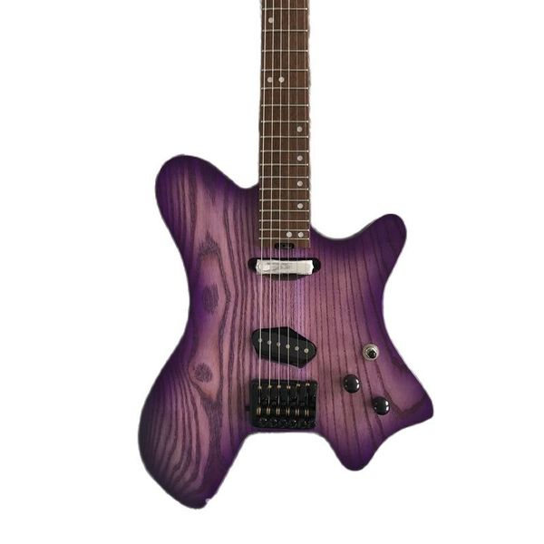 headless electric guitar portable travel guitar xylophone charcoal roasted maple 5 spell piano neck stainless steel wire purple color
headless electric guitar portable travel guitar xylophone charcoal roasted maple 5 spell piano neck stainless steel wire purple color