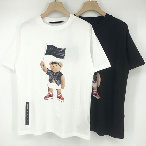 summer mens womens designers t shirts for men s fashion bear luxurys letter embroidery tshirts clothing ces the new short sleeved couple ts, White;black
summer mens womens designers t shirts for men s fashion bear luxurys letter embroidery tshirts clothing ces the new short sleeved couple ts, White;black