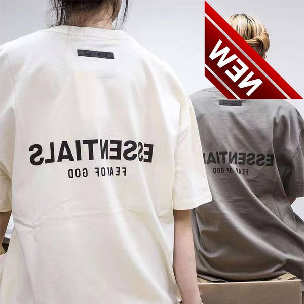 correct version 21 new fear of essentials multi thread tide brand high street letter printed fog short sleeve t-shirt, White;black
correct version 21 new fear of essentials multi thread tide brand high street letter printed fog short sleeve t-shirt, White;black