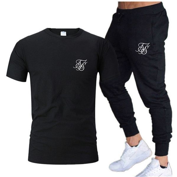 siksilk men s summer casual suit t shirt pants two sports men s fitness brand clothing 220617, Gray
siksilk men s summer casual suit t shirt pants two sports men s fitness brand clothing 220617, Gray