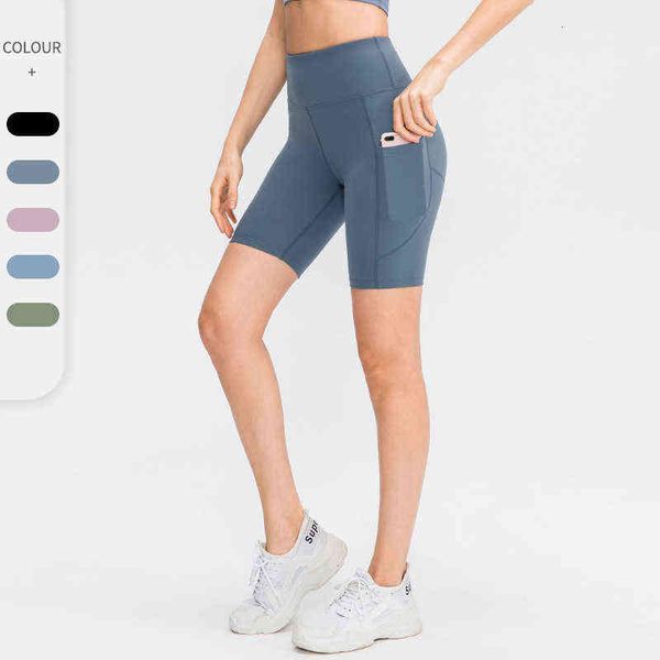 sided double matte nude yoga shorts women's high waist hip lifting tight sports pants pocket fitn 02418, White;red
sided double matte nude yoga shorts women's high waist hip lifting tight sports pants pocket fitn 02418, White;red
