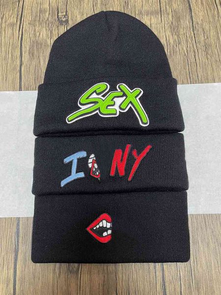 fashion knitted hat men records matty boy embroidered patchwork cold hat women designer caps hats, Blue;gray
fashion knitted hat men records matty boy embroidered patchwork cold hat women designer caps hats, Blue;gray