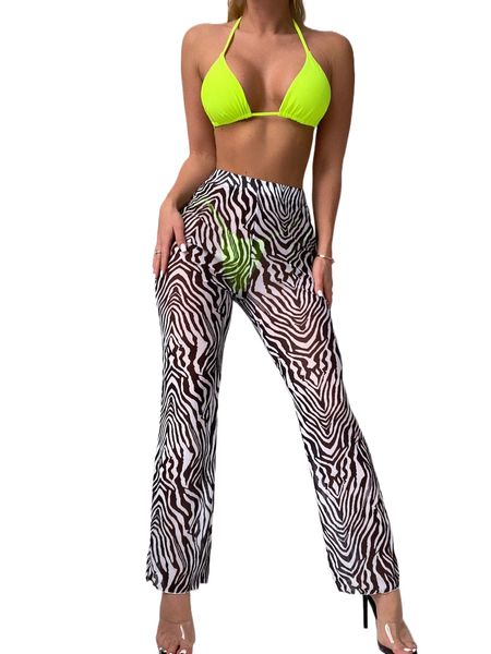 zebra print halter micro triangle bikini swimsuit with cover up p3re#, White;black
zebra print halter micro triangle bikini swimsuit with cover up p3re#, White;black