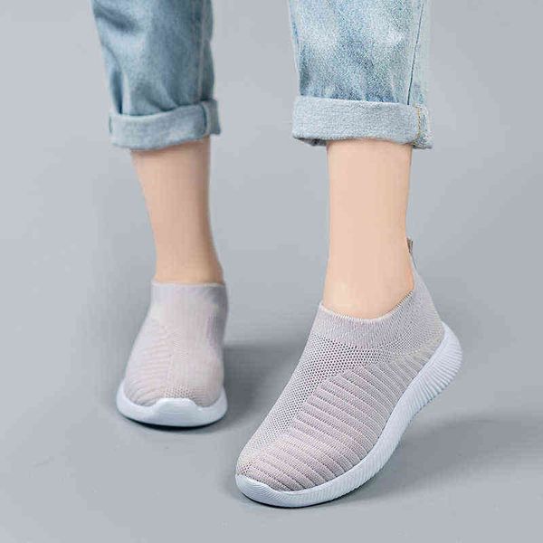 2022 new women spring summer soft sneakers knitted mesh vulcanized shoes casual slip on flats walking footwear zapatos de mujer y220715, Black
2022 new women spring summer soft sneakers knitted mesh vulcanized shoes casual slip on flats walking footwear zapatos de mujer y220715, Black