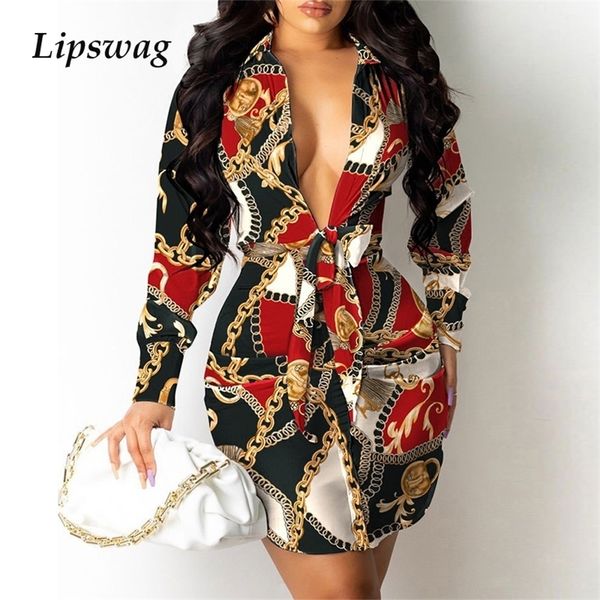 autumn women long sleeve slim party dresses deep v-neck lace-up mini female elegant pattern printed shirts 220330, Black;gray
autumn women long sleeve slim party dresses deep v-neck lace-up mini female elegant pattern printed shirts 220330, Black;gray