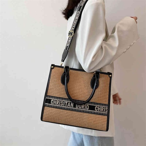 fashion bag2022 large capacity tote bag color contrast letter woven women's bag net red live broadcast big bag tide 70% off outlet sale
fashion bag2022 large capacity tote bag color contrast letter woven women's bag net red live broadcast big bag tide 70% off outlet sale